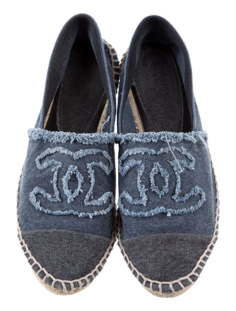 chanel shoes espadrilles 2019|Chanel shoes denim espadrilles.